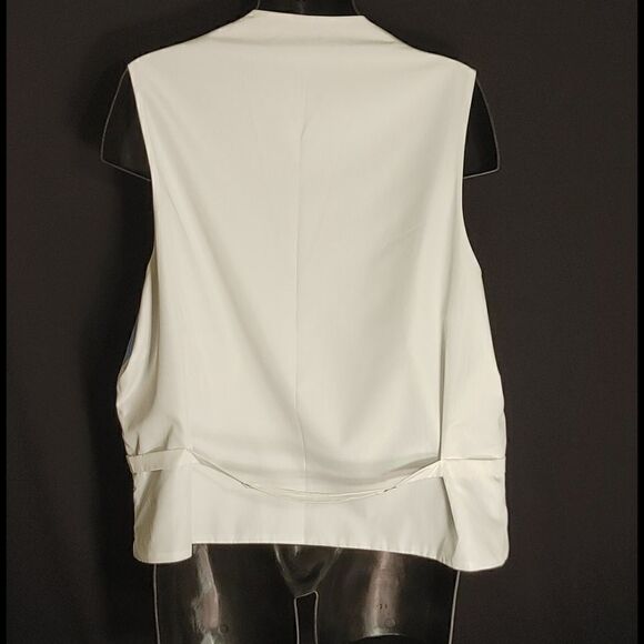 MEN'S LARR BRIO 3 PIECE FORMAL VEST & TIE SET XLT - Picture 4 of 9